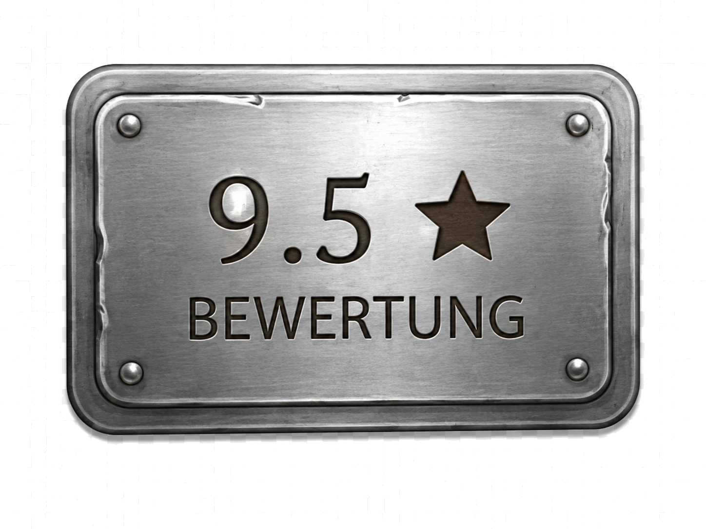 9,5 Sterne Bewertung