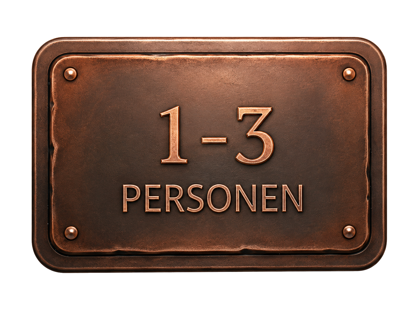 1–3 Personen
